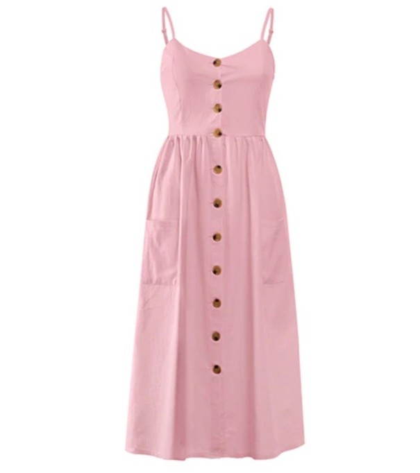 Naisten olkaimeton mekko L 6