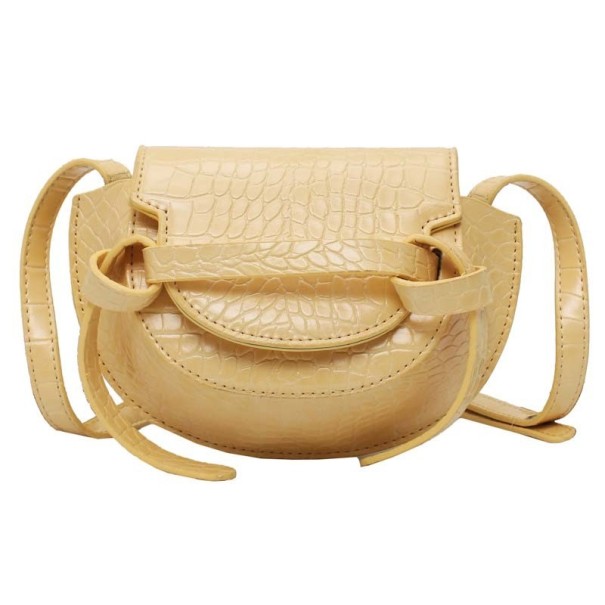 Naisten olkalaukku M1572 vaaleankeltainen