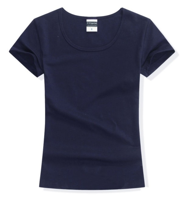 Naisten perus-T-paita A986 tummansininen L