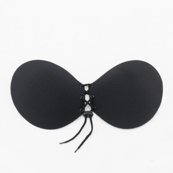 Naisten push-up-rintaliivit - Musta D
