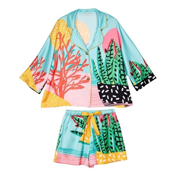 Naisten pyjama P2678 L