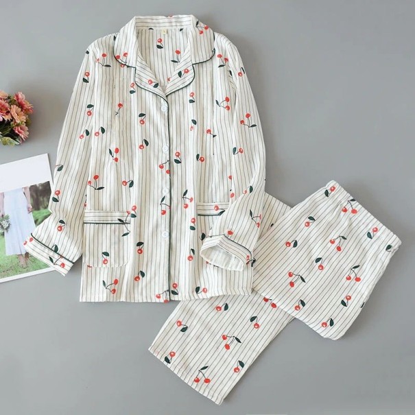 Naisten pyjama P2691 S 2