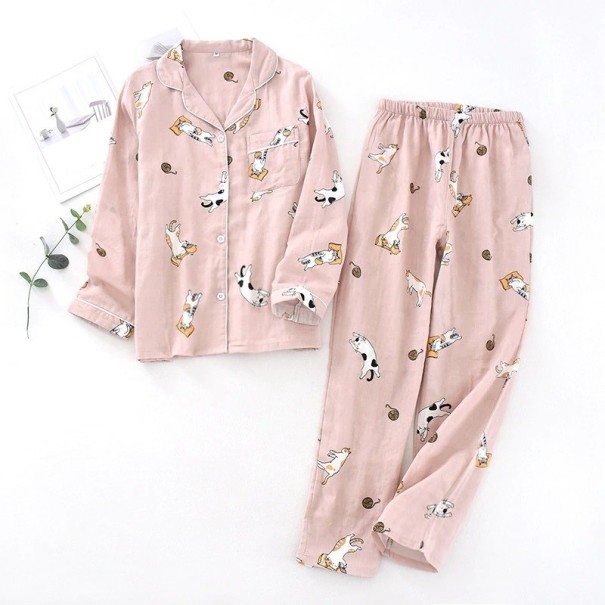 Naisten pyjama P2695 L 2