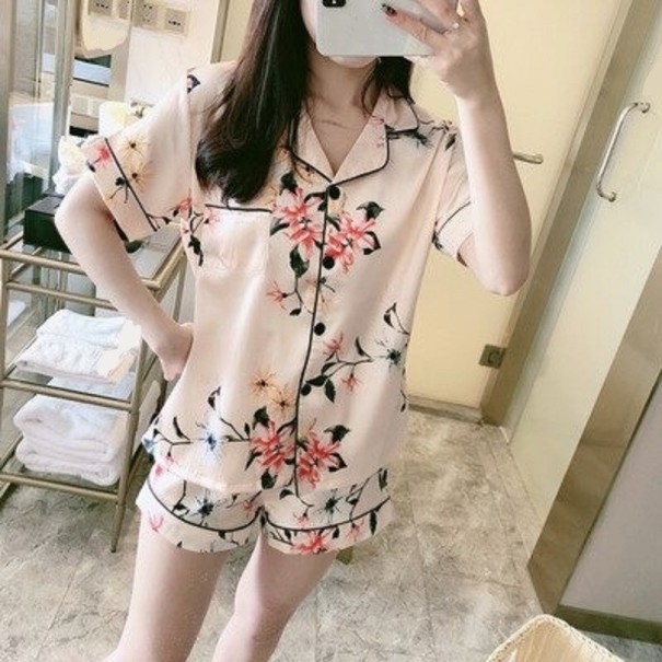 Naisten pyjama P2752 L 9