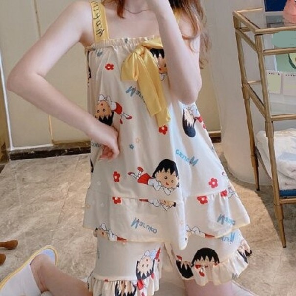 Naisten pyjama P2789 L 4