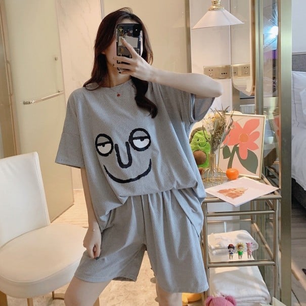 Naisten pyjama P2879 XL 2