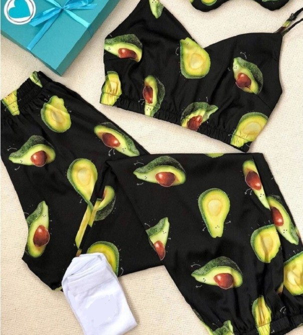 Naisten pyjama P2912 S 2