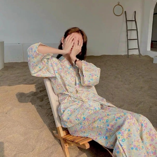 Naisten pyjama P3002 XS