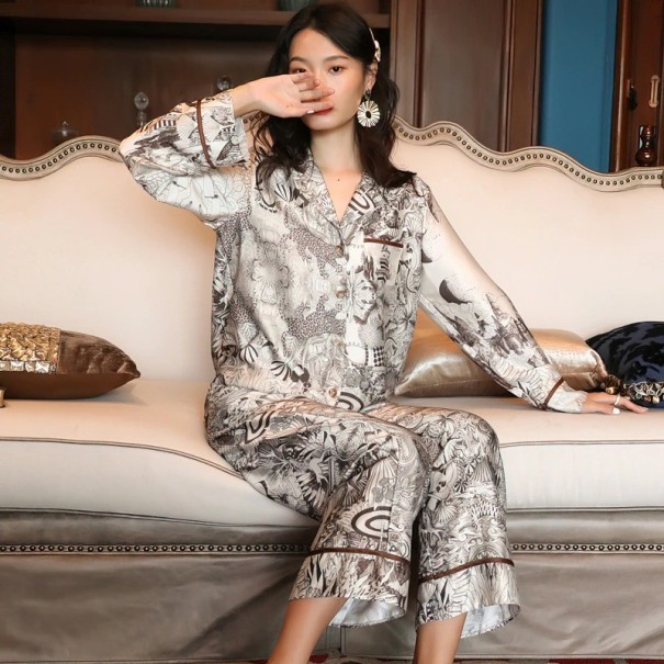 Naisten pyjama P3053 L