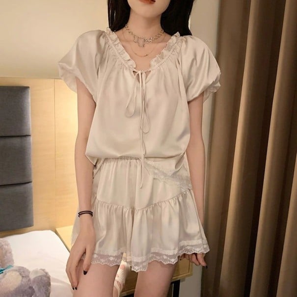 Naisten pyjama P3062 XS