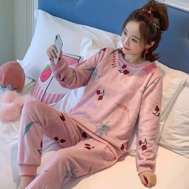 Naisten pyjama P3123 L 3