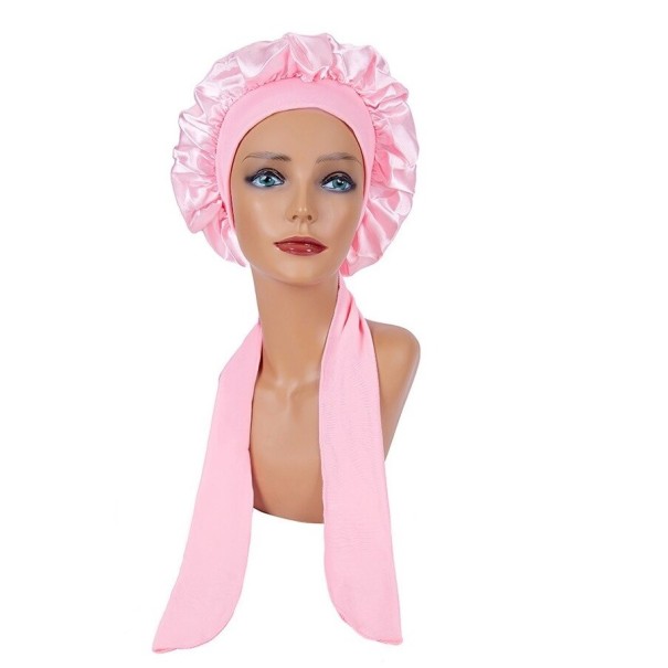 Naisten satiininen unimyssy hihnalla vaaleanvaaleanpunainen