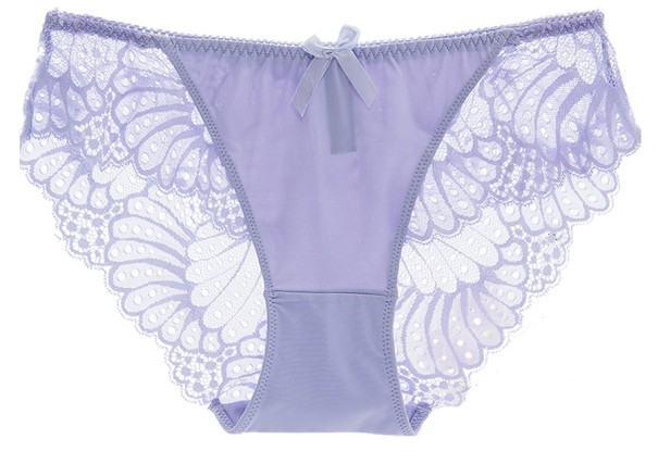 Naisten seksikkäät hengittävät pikkuhousut vaaleavioletti M