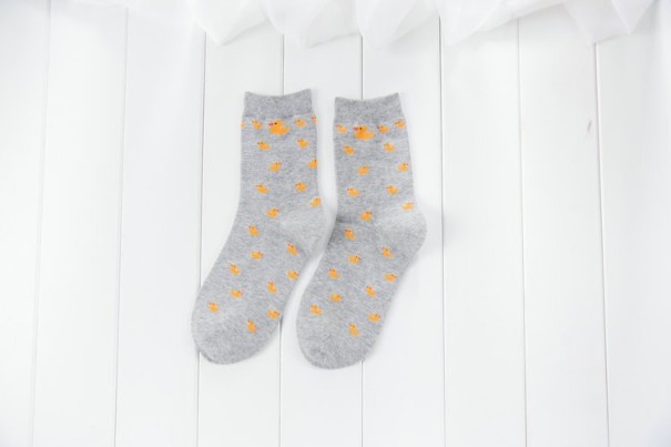 Naisten sukat ankoilla harmaa