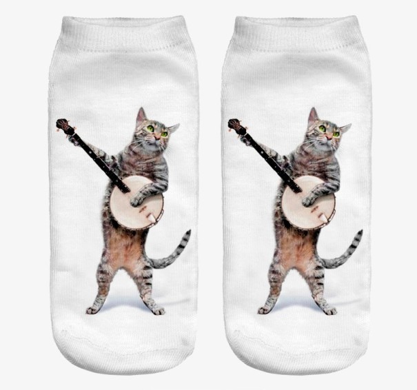 Naisten sukat kissoilla 8