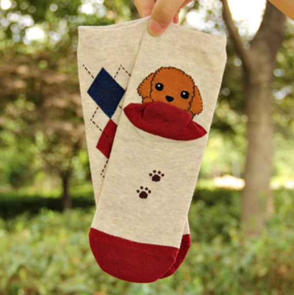 Naisten sukat koirilla 2