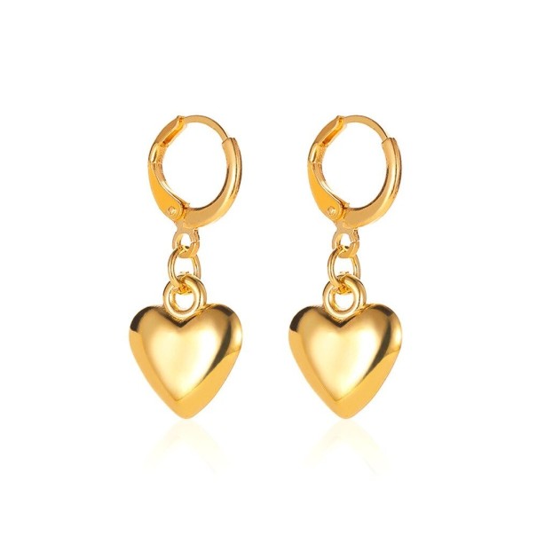 Naisten sydänkorvakorut G319 5