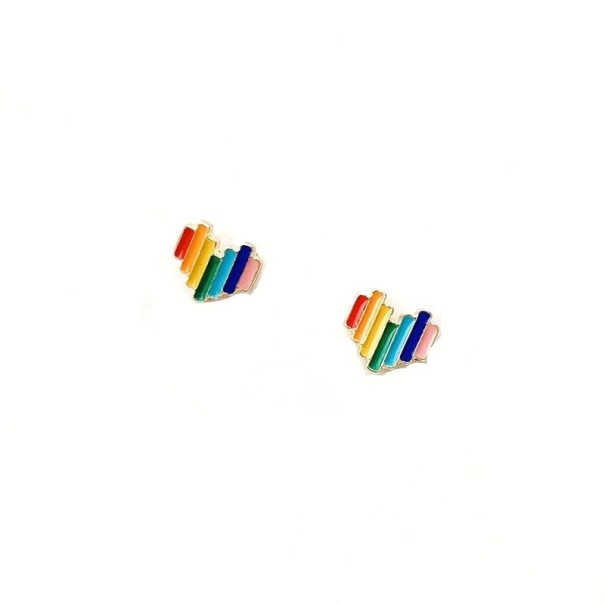 Naisten sydännappikorvakorut G430 1
