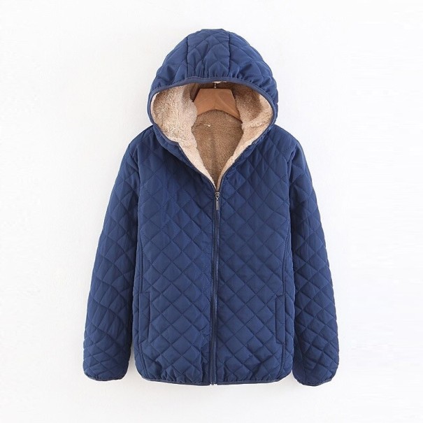 Naisten turkisremmi-takki sininen S