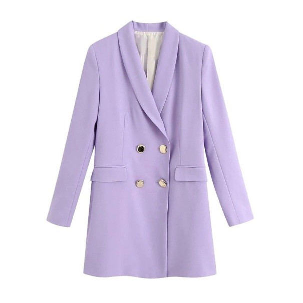 Naisten violetti takki XS