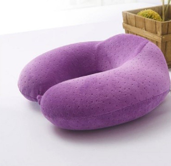 Nakkepude med memory foam J2954 lilla