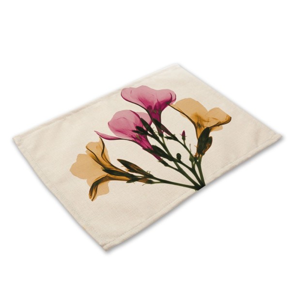 Nakrycie z kwiatami 4