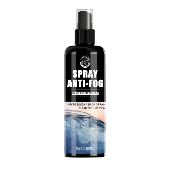 Nano spray împotriva aburirii geamurilor auto 100 ml protecție hidrofobă vedere clară dezaburitor parbriz și feronerie auto 1