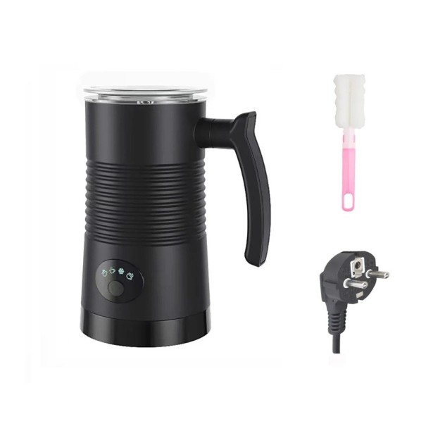 Napăcător electric de lapte FG-M05 4 în 1 Automat pentru cappuccino și latté Încălzire și spumă rece 6500 rpm Priză EU negru