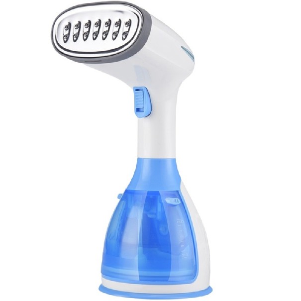 Napper à vapeur pour vêtements bleu