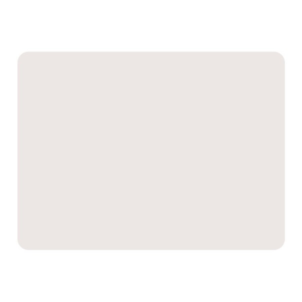 Napperon en silicone blanc