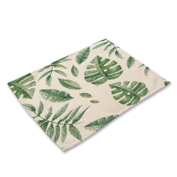 Napperons avec des feuilles 12