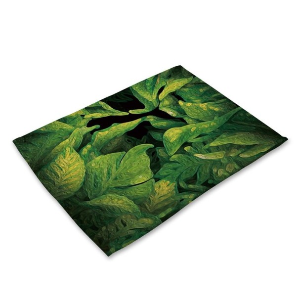 Napperons avec des feuilles 14