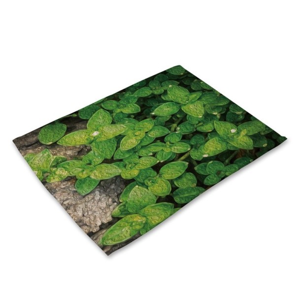 Napperons avec des feuilles 17