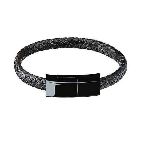 Náramek USB kabel USB-C / Micro USB / Lightning K682 20 cm 1