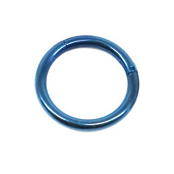 Nasenpiercing 1,2 x 10 mm blau