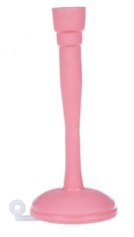 Nástavec na vodovodní baterii J724 růžová 15 cm x 6,5 cm