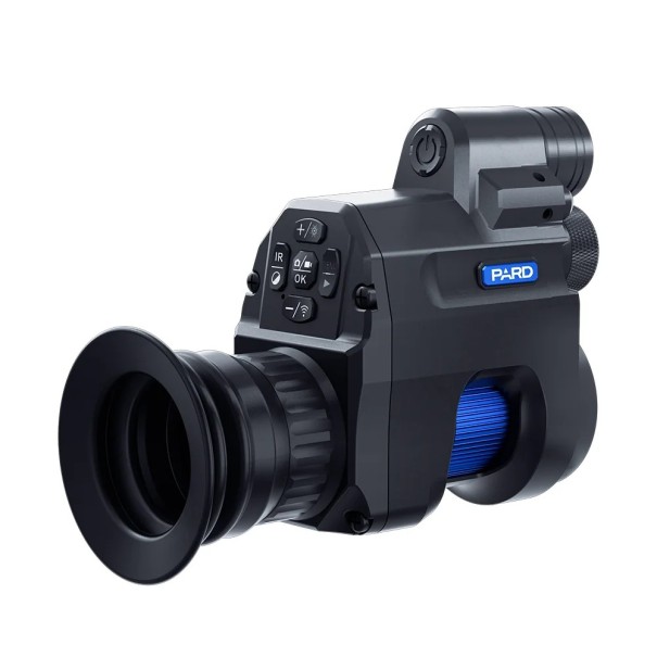 Nástavec nočního vidění na puškohled s neviditelným IR přísvitem 940 nm a objektivem 14,5 mm 1080P WiFi vodotěsný černý 1
