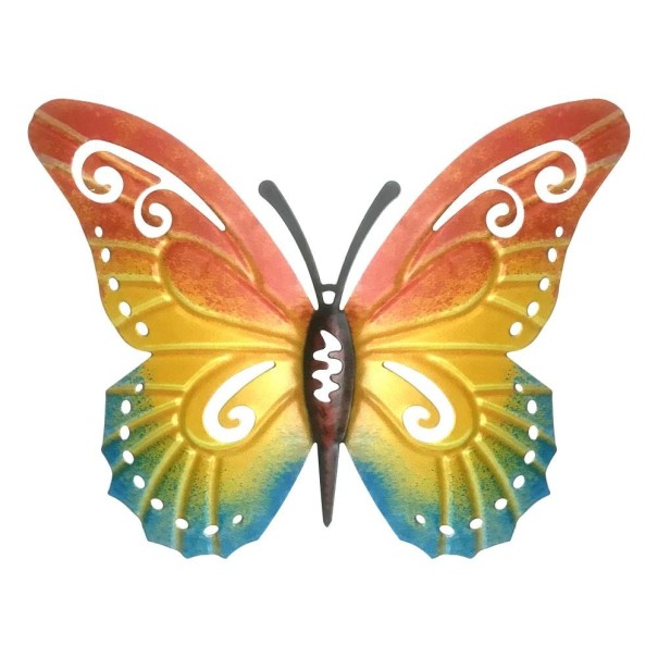 Nástěnná zahradní dekorace motýl 2