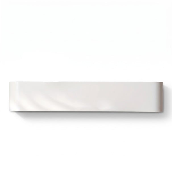 Nástenný vešiak na kabáty 7 x 52,7 x 10 cm so skrytými háčikmi a policou moderný priestorovo úsporný vešiak na stenu do vstupnej haly aj chodby biela
