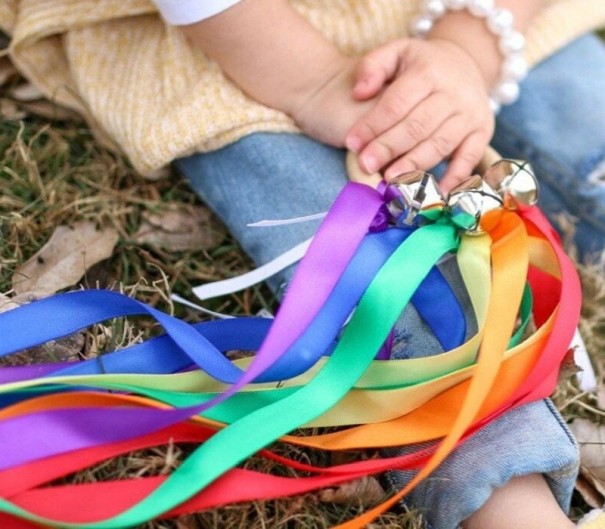 Nastro da ginnastica con sonagli 2