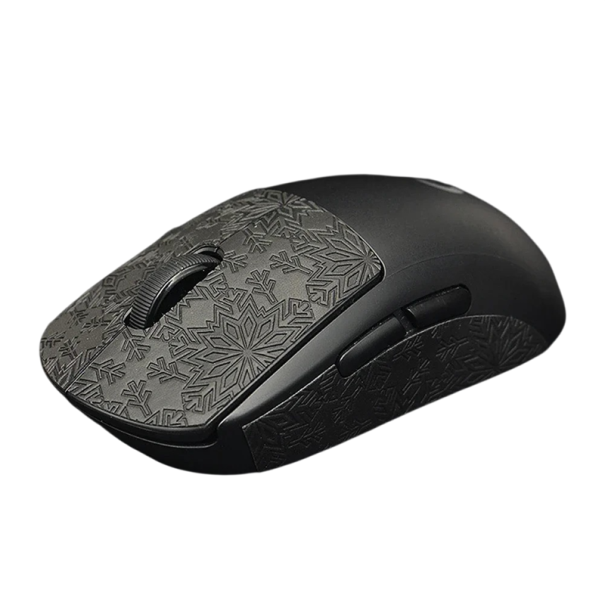 Nastro di adesivo antiscivolo per mouse grip autoadesivo con texture nera adesivi ergonomici per una migliore presa e un controllo preciso del mouse 1