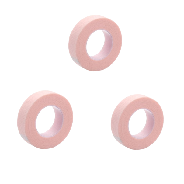 Nastro per applicazione di ciglia permanenti 3 pz rosa