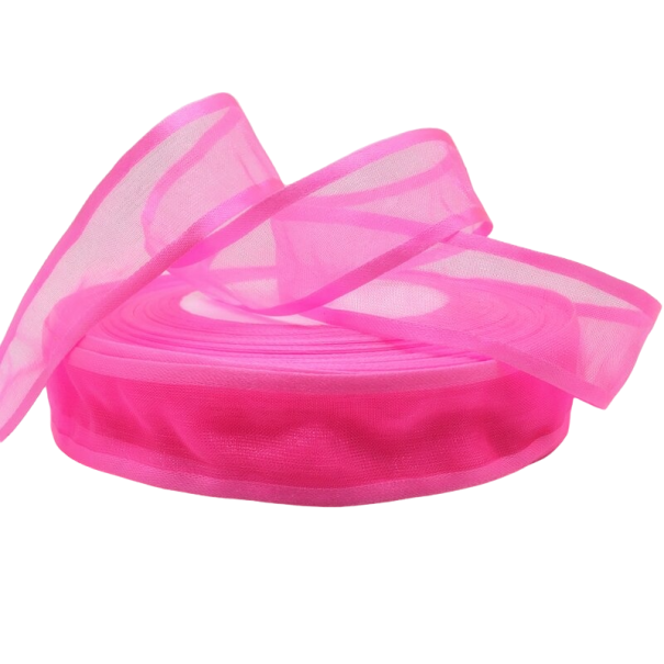 Nastro per regali 4,5 m rosa