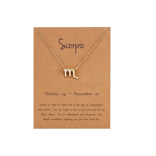 Naszyjnik damski ze znakiem zodiaku D185 22