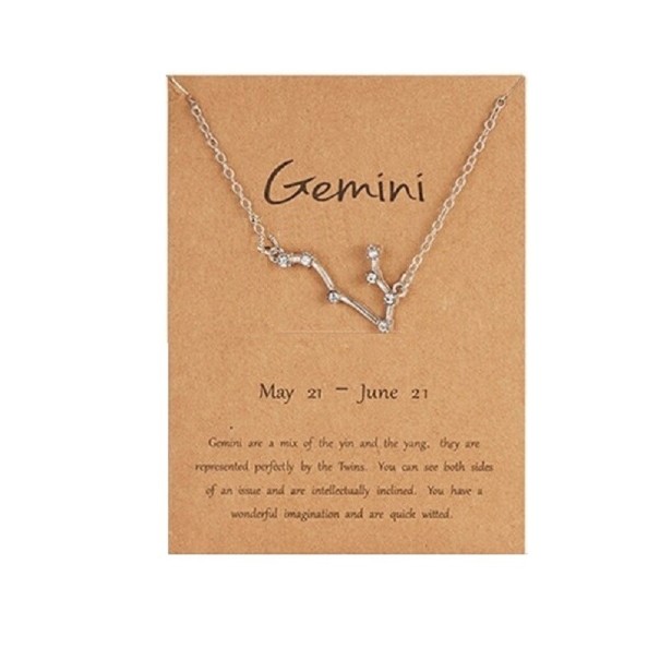 Naszyjnik damski ze znakiem zodiaku D185 5