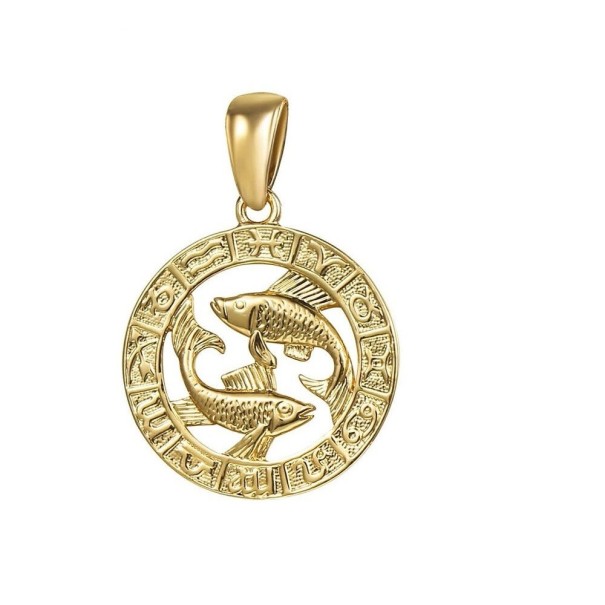Naszyjnik ze znakiem zodiaku D143 60 cm 12