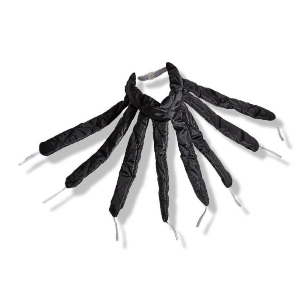 Natáculas para cabelo com faixa preto