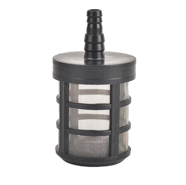 Nätfilter för bevattning Vattenfilter 9,5 mm 120 mesh Filterskärm för att förhindra att smuts kommer in i pumpen Bevattningsfilter Trädgårdsvattenanslutning 4,6 x 9,4 cm