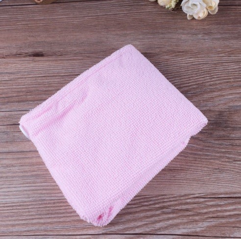 Natte haarhanddoek J1590 roze