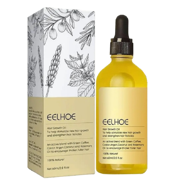 Natural Hair Growth Oil Nourishing Essential Oil Against Hair Loss Hair Moisturising Oil for Damaged Hair 60 ml 1